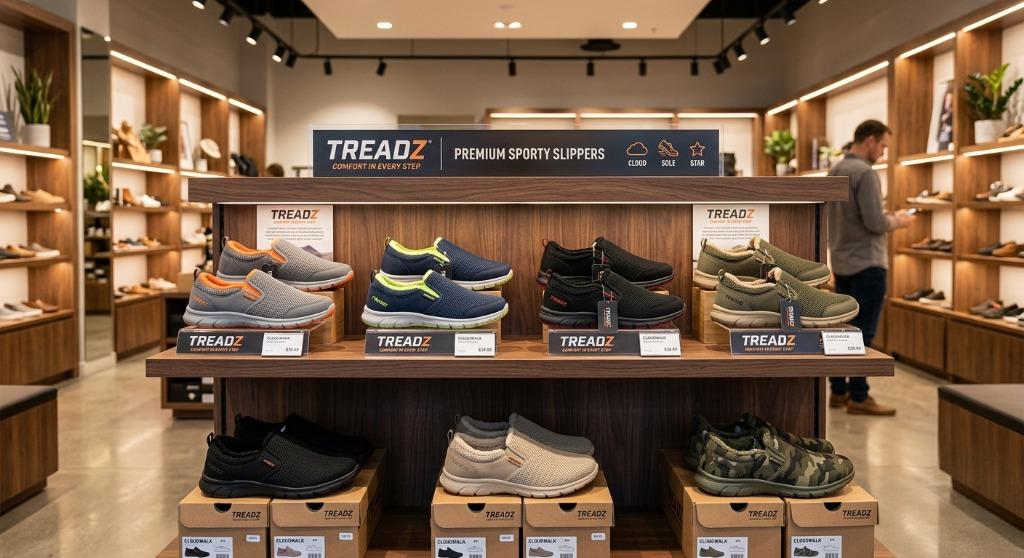 TREADZ retail display