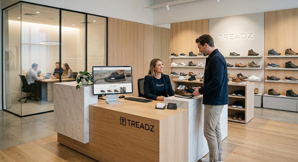 TREADZ showroom